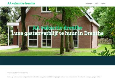 website aa-vakantie-drenthe