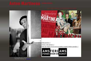 website  antonmartineau.nl