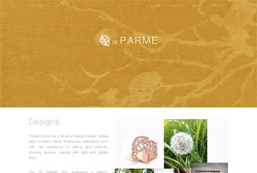 Website De Parme Design