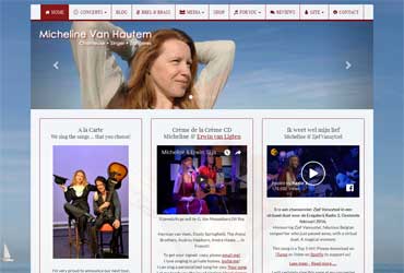 Website michelinemusic.com