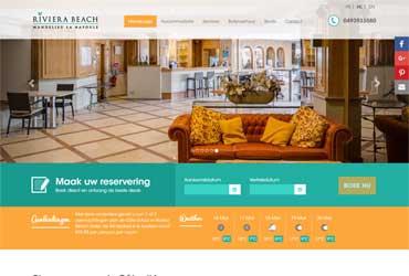 Website rivierabeachhotel.fr