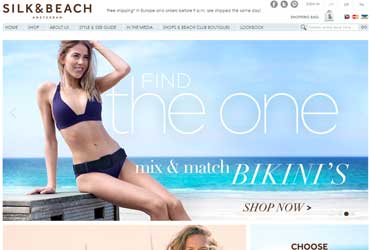 Website & beheer silkandbeach.com